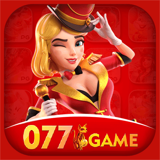 Imagem promocional da 077GAME mostrando a plataforma e suas vantagens